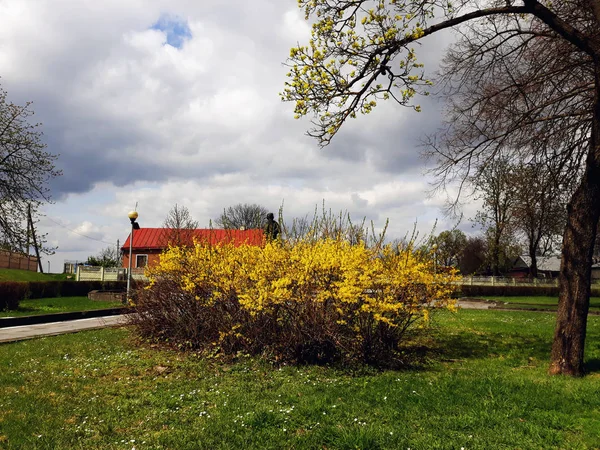 Novogrudok Belarus April 2018 Spring Time Novogrudok — Stockfoto