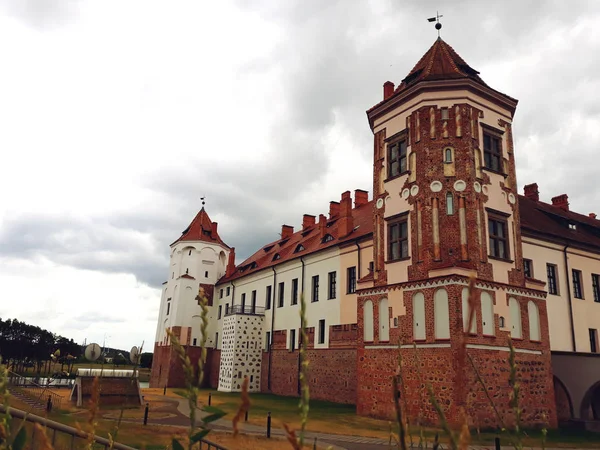 Mir Bielorussia Giugno 2018 Mir Castle Complex Bielorussia Patrimonio Mondiale — Foto Stock