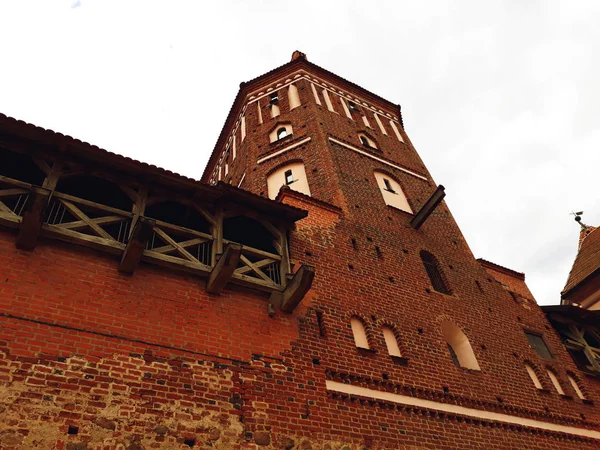 Mir Bielorussia Giugno 2018 Mir Castle Complex Bielorussia Patrimonio Mondiale — Foto Stock