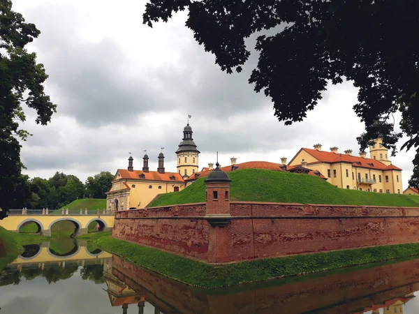 Nesvizh Weißrussland Juli 2018 Nesvizh Castle Als Beispiel Des Weißrussischen — Stockfoto