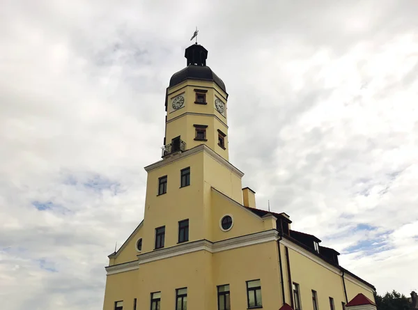 Nesvizh Weißrussland Juli 2018 Blick Vom Rathausplatz Auf Das Rathaus — Stockfoto