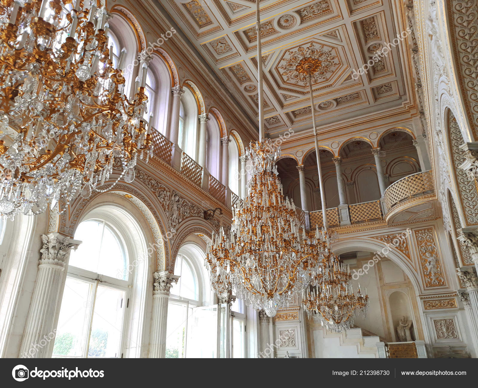 Saint Petersburg Russia August 2018 Interiors Winter Palace
