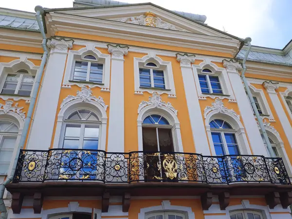 Petersburg Rosja Sierpień 2018 Wielki Pałac Peterhof Niższe Garden Peterhof — Zdjęcie stockowe