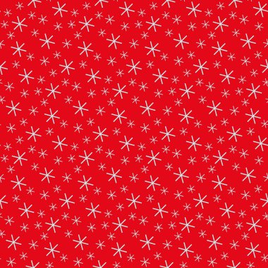 Kar taneleri, soyut vektör desen ile Noel için sorunsuz arka plan