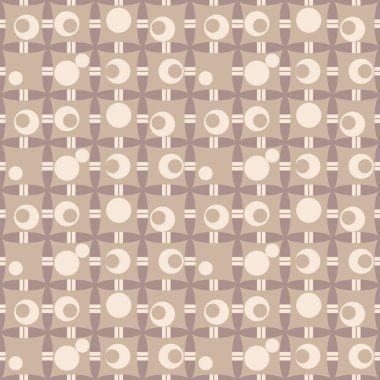 Kesintisiz geometrik desen, retro tarzı, Tekstil ve arka plan