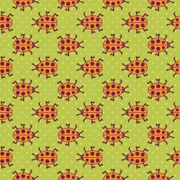 Karikatür hataları ile dikişsiz desen. Vektör illüstrin