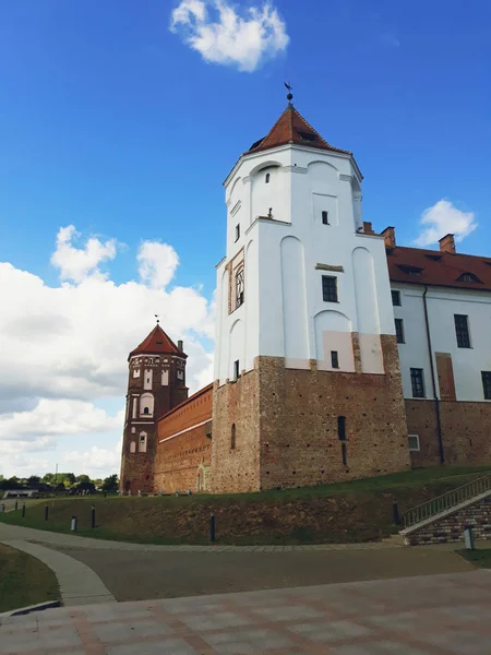 Mir Bielorrusia Septiembre 2019 Complejo Del Castillo Mir Bielorrusia Patrimonio —  Fotos de Stock