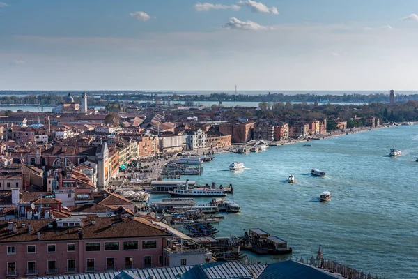 Panorama Venezia Campanile Piazza San Marco — Foto Stock
