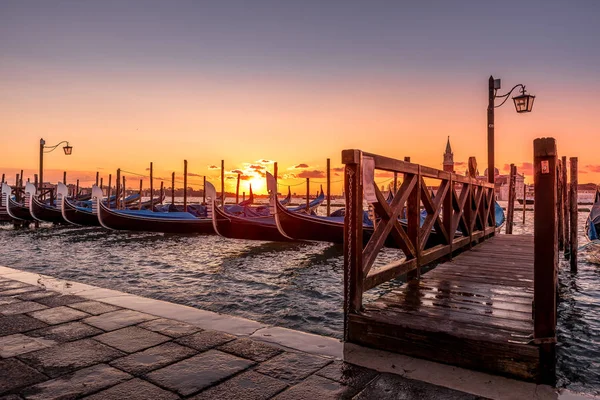 Gondole Venezia Italië — Stockfoto