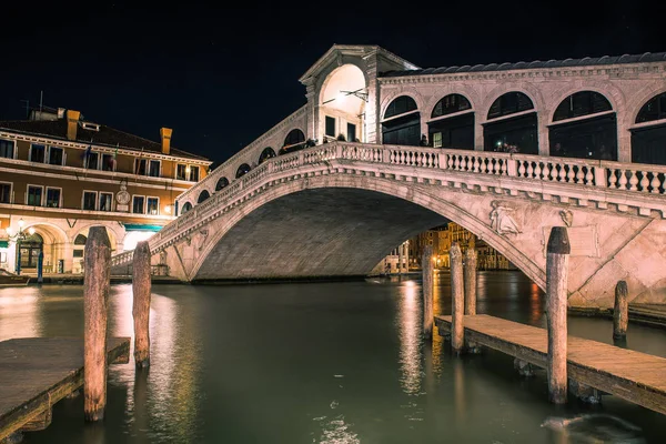 Ponte Rialto Venezia — Foto Stock