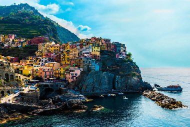 5 Terre İtalya Manarola manzara