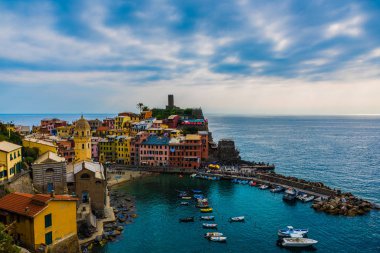 Vernazza 5 Terre İtalya peyzaj