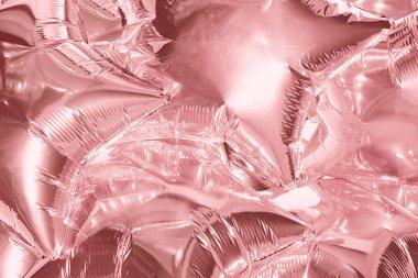 pembe, gül balonlar yıldız parlaklık ve parlaklık