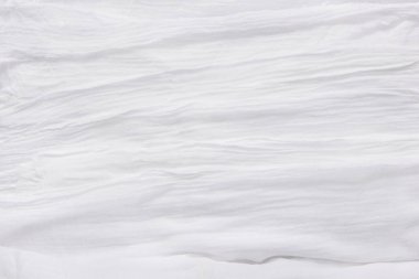 Tuval su rengi beyaz arka plan. Yumuşak dalgalı tuval