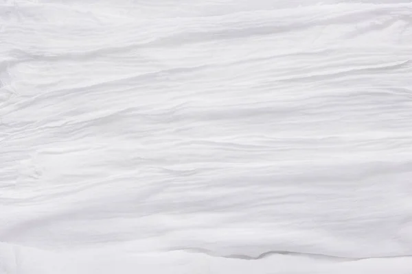 Canvas vatten färg vit bakgrund. Mjukt vågig canvas — Stockfoto