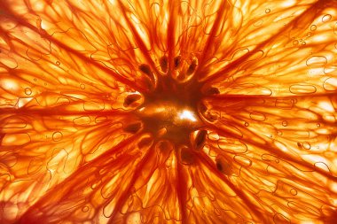 hafif turuncu dilim, arka plan büyük çekim