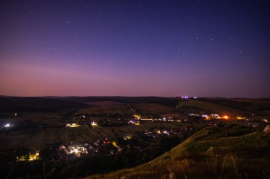 Köyde gece.