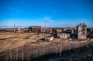 Terk edilmiş sanayi bölgesi
