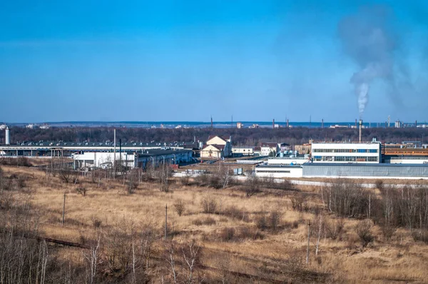 Хімічна промисловість завод — стокове фото