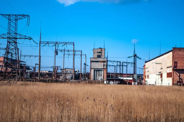 Zone industrielle abandonnée — Photo