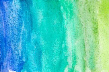 Beyaz arka planda soyut suluboya resim el boyası. Suluboya arkaplanı.