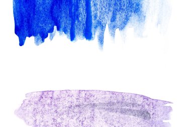 Beyaz arka planda soyut suluboya sanat el boya sınırı. Suluboya arka plan