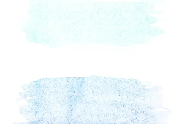 Frontiera de artă abstractă acuarelă vopsea de mână pe fundal alb. Fundal acuarelă — Fotografie, imagine de stoc