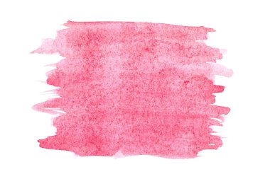 Beyaz arka planda soyut suluboya resim el boyası. Suluboya arkaplanı