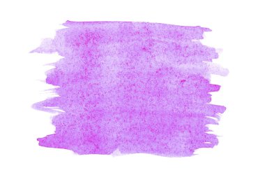 Beyaz arka planda soyut suluboya resim el boyası. Suluboya arkaplanı