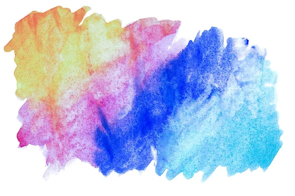 Abstract watercolor art hand paint on white background. Watercolor background — Stock Photo, Image