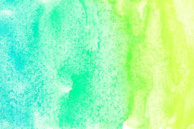 Beyaz arka planda soyut suluboya resim el boyası. Suluboya arkaplanı