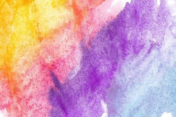Abstract watercolor art hand paint on white background. Watercolor background — Stock Photo, Image