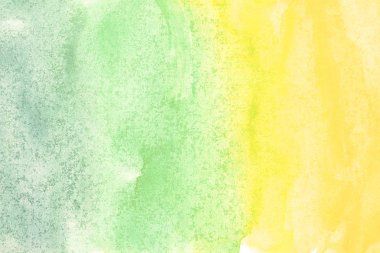 Beyaz arka planda soyut suluboya resim el boyası. Suluboya arkaplanı