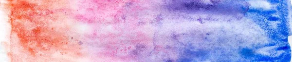 banner of abstract painted colorful watercolor background