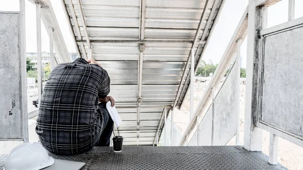 Covid Conceito Desemprego Renúncia Stressante Perda Emprego Vírus Corona Tailândia — Fotografia de Stock