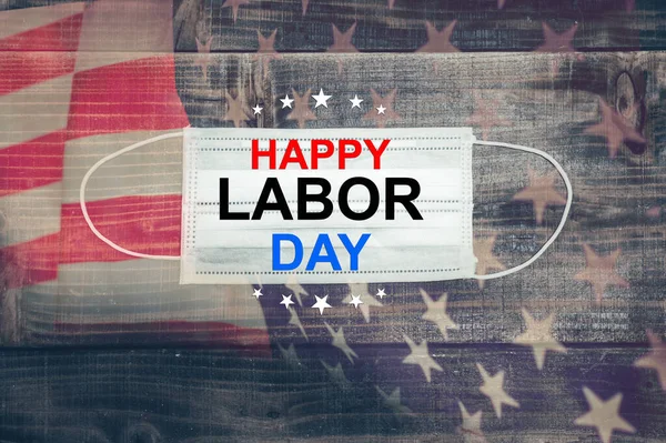 Buon Labor Day Concept Ingegnere Strumenti Lavoro Giorni Festivi America — Foto Stock