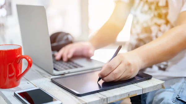 Werk Vanuit Huis Wfh Sluit Jezelf Thuis Zet Jezelf Quarantaine — Stockfoto