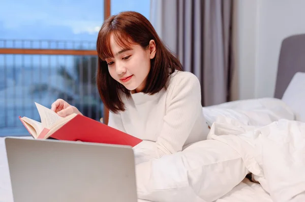 Asian student online learning and education at home. Social Distancing and New normal lifestyle