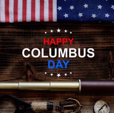 Columbus Günü geçmişi. Harita ve eski ekipmanların keşfi. Ekim 'de Amerika' nın Keşfi ve Tarihi.