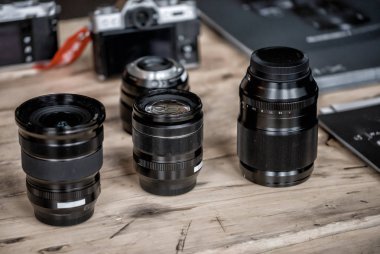 Aynasızlar kameralar için lens