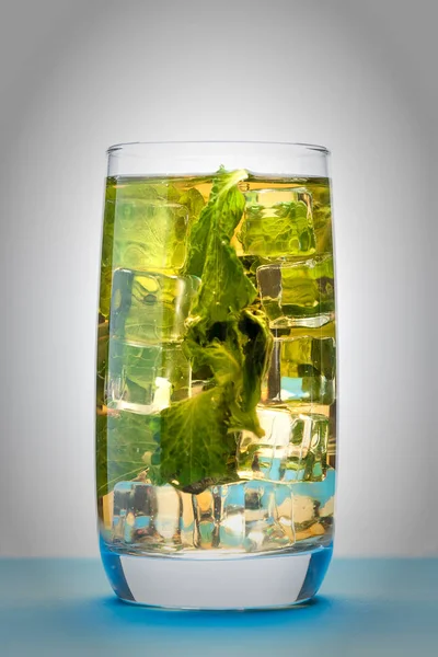 Cocktail Ice Mint — Stock Photo, Image