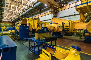 Damperli kamyon fabrikası için parçalar
