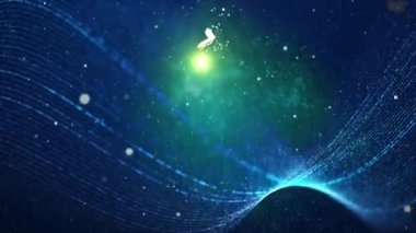 Noel ağacı arka plan ışıltı