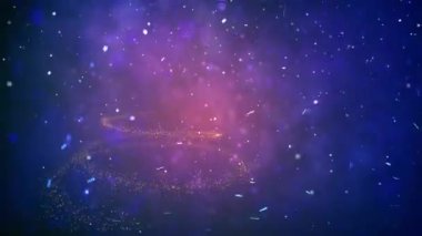 Hafif parçacıklar Noel ağacı arka plan