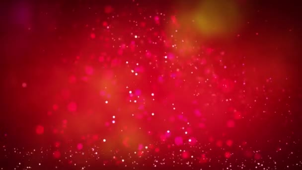 Sparkle Albero Natale Inverno Sfondo — Video Stock