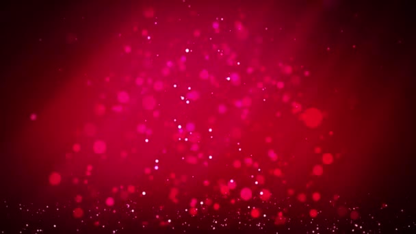 Блестящий Зимний Фон Рождественской Елки — стоковое видео