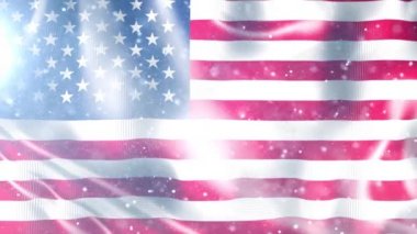 Amerikan bayrağı kutlama arka plan