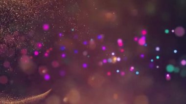 Bokeh ışık arkaplanını özetle