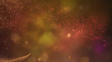 Bokeh ışık arkaplanını özetle