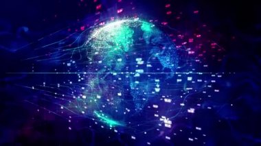 Dijital teknoloji genel arka plan